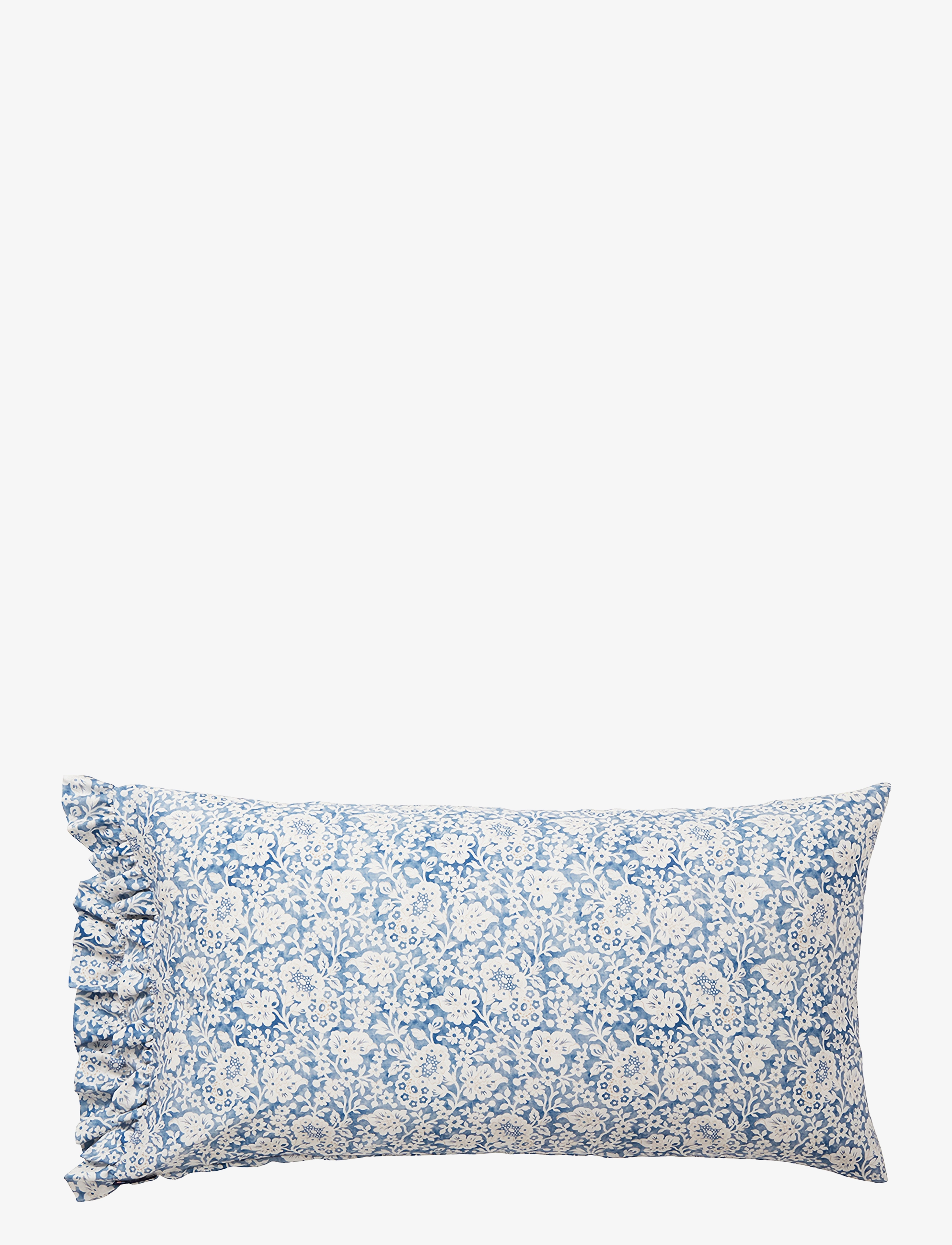 Lexington Home Blue Floral Printed Cotton Sateen Pillowcase - Alla produkter - BLUE/WHITE/LT BEIGE / blue