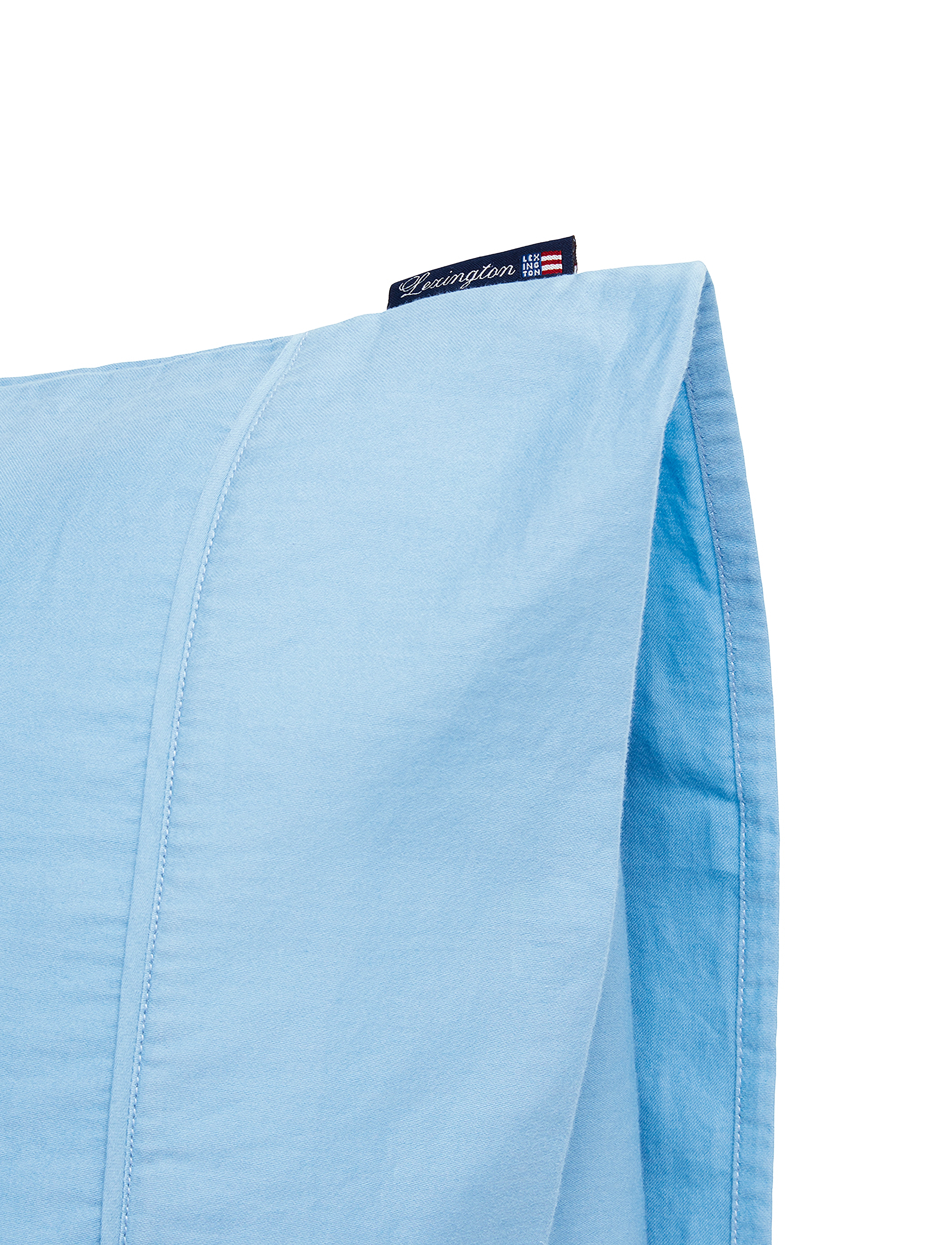 Lexington Home - Blue Sky Washed Cotton Sateen Pillowcase - blue sky - 3