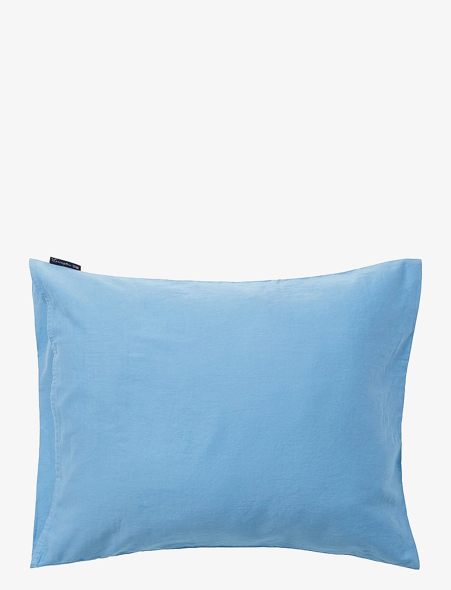 Lexington Home - Blue Sky Washed Cotton Sateen Pillowcase - blue sky - 1