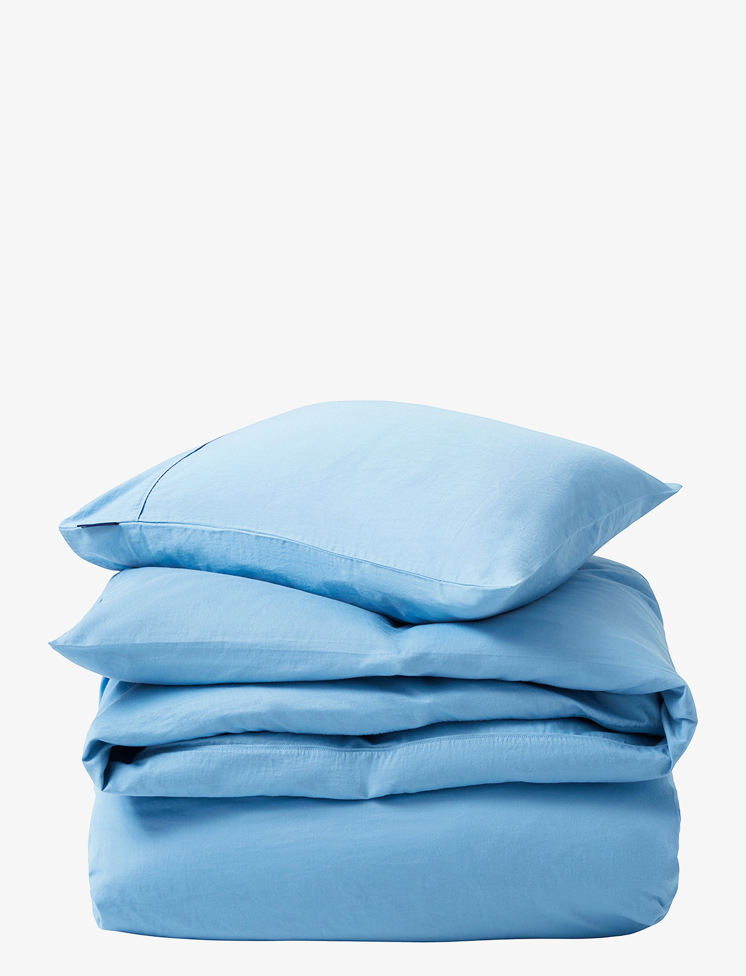 Lexington Home Blue Sky Washed Cotton Sateen Bed Set - Bettwäsche - BLUE SKY / blue