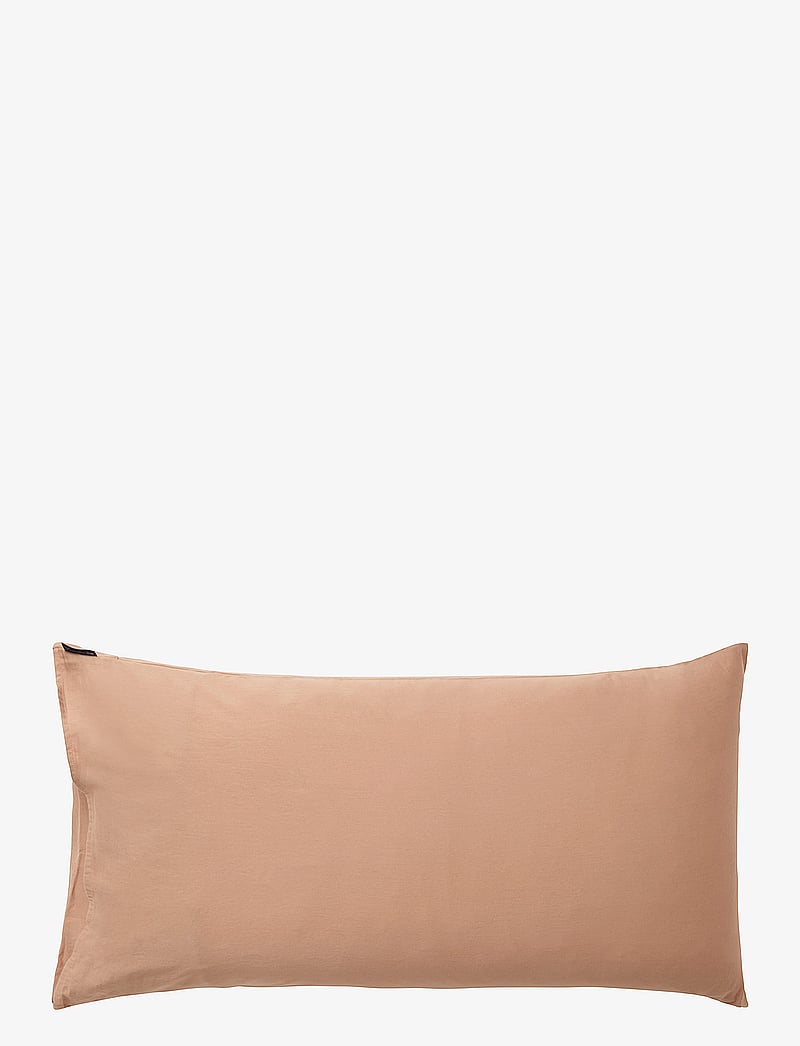Lexington Home - Beige Washed Cotton Sateen Pillowcase - kopfkissenbezüge - beige - 0