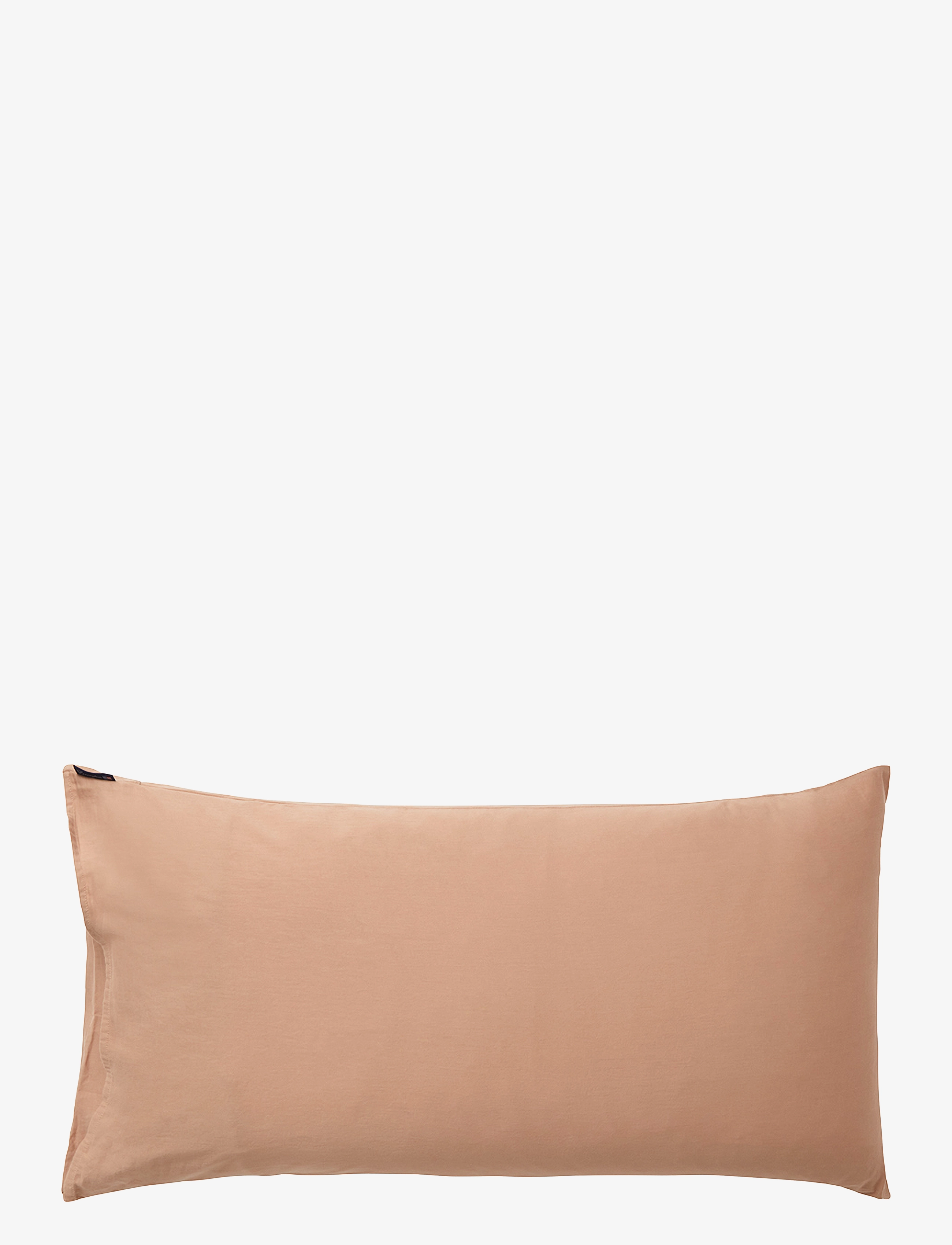 Lexington Home Beige Washed Cotton Sateen Pillowcase - Soveværelsestekstiler - BEIGE / beige