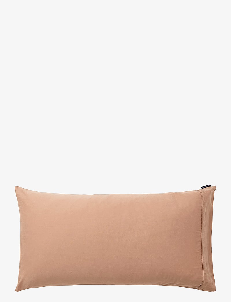 Lexington Home - Beige Washed Cotton Sateen Pillowcase - kopfkissenbezüge - beige - 1