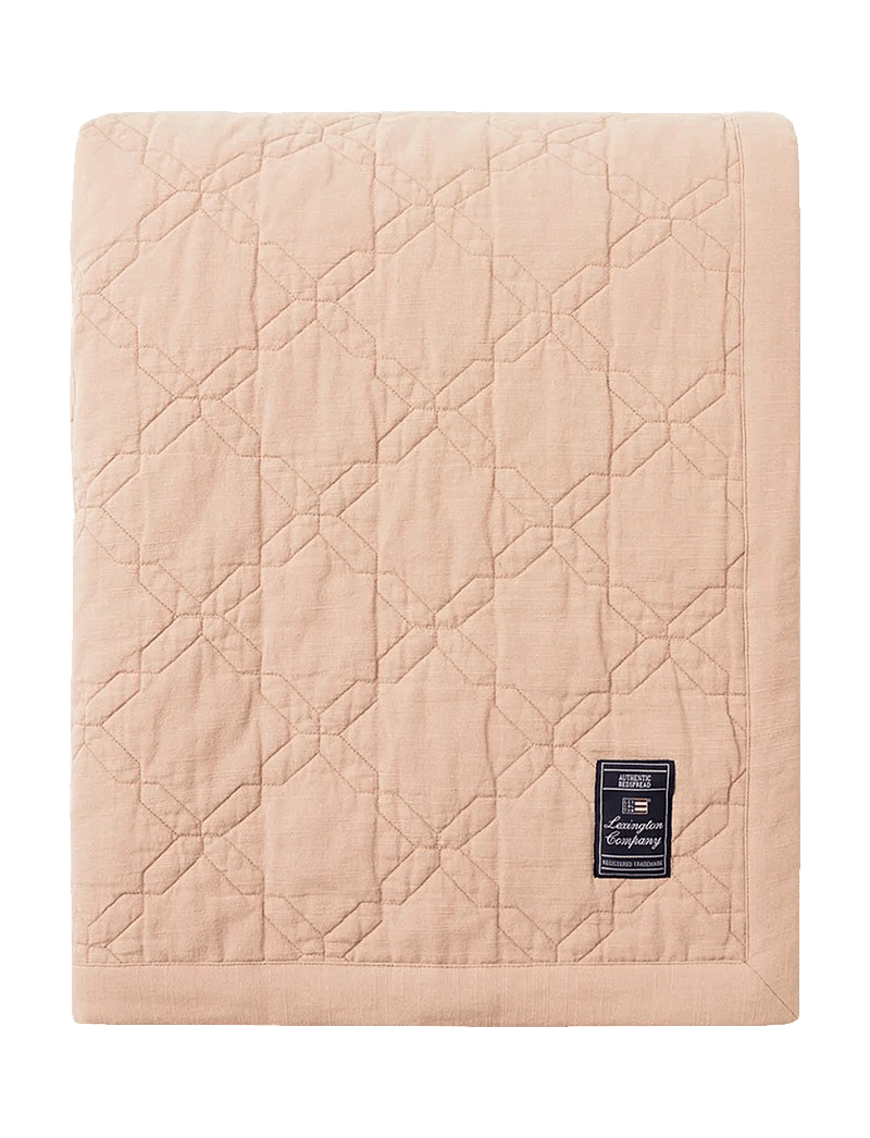 Lexington Home - Quilted Recycled Cotton Bedspread - tagesdecken - beige - 0