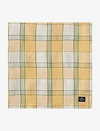 Easter Linen/Cotton Tablecloth - YELLOW/WHITE