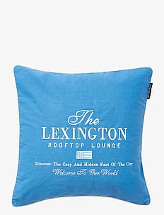 The Logo Organic Cotton Twill Pillow Cover, Lexington Home