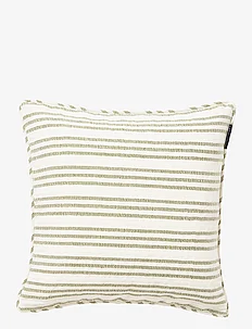 Stripe Structured Linen/Cotton Pillow Cover, Lexington Home