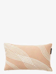 Waves Recycled Heavy Cotton Twill 50x30 Pillow, Lexington Home