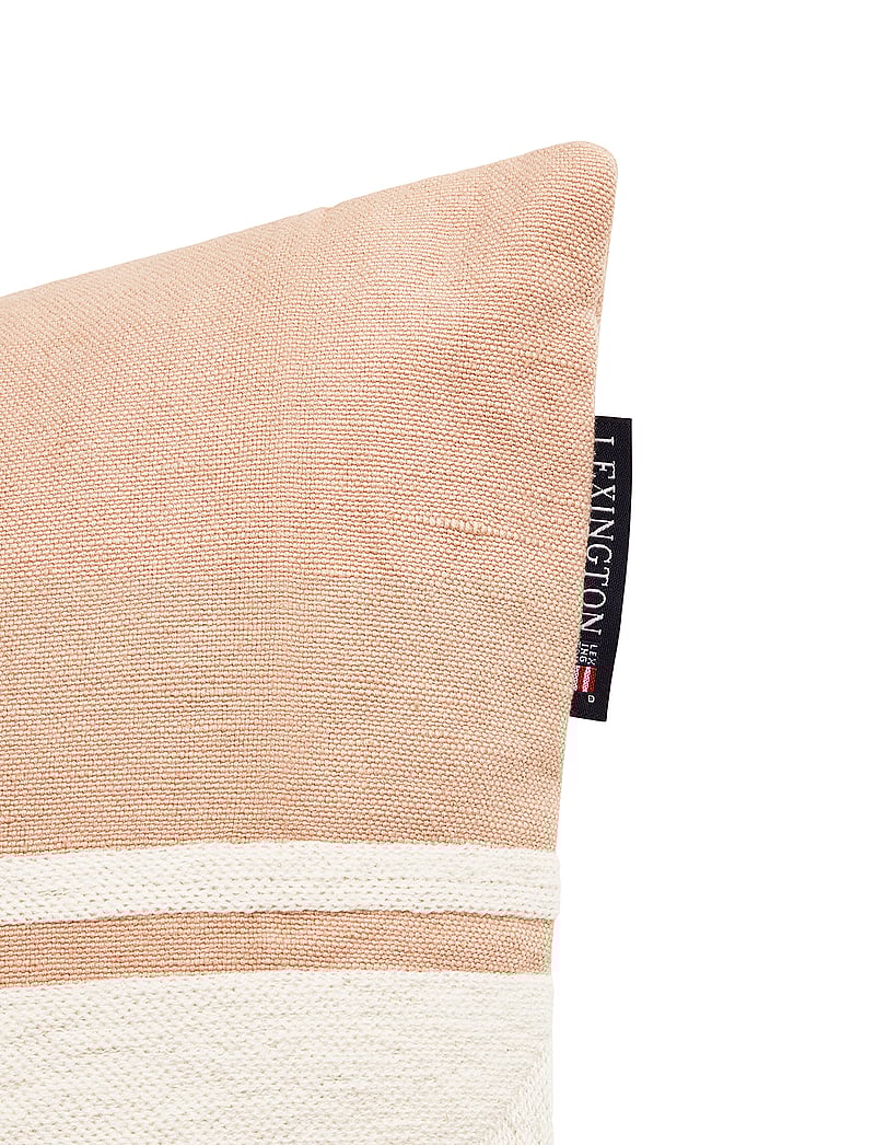 Lexington Home - Embroidery Center Striped Linen/Cott 60x40 Pillow - padjad - beige/off white - 2