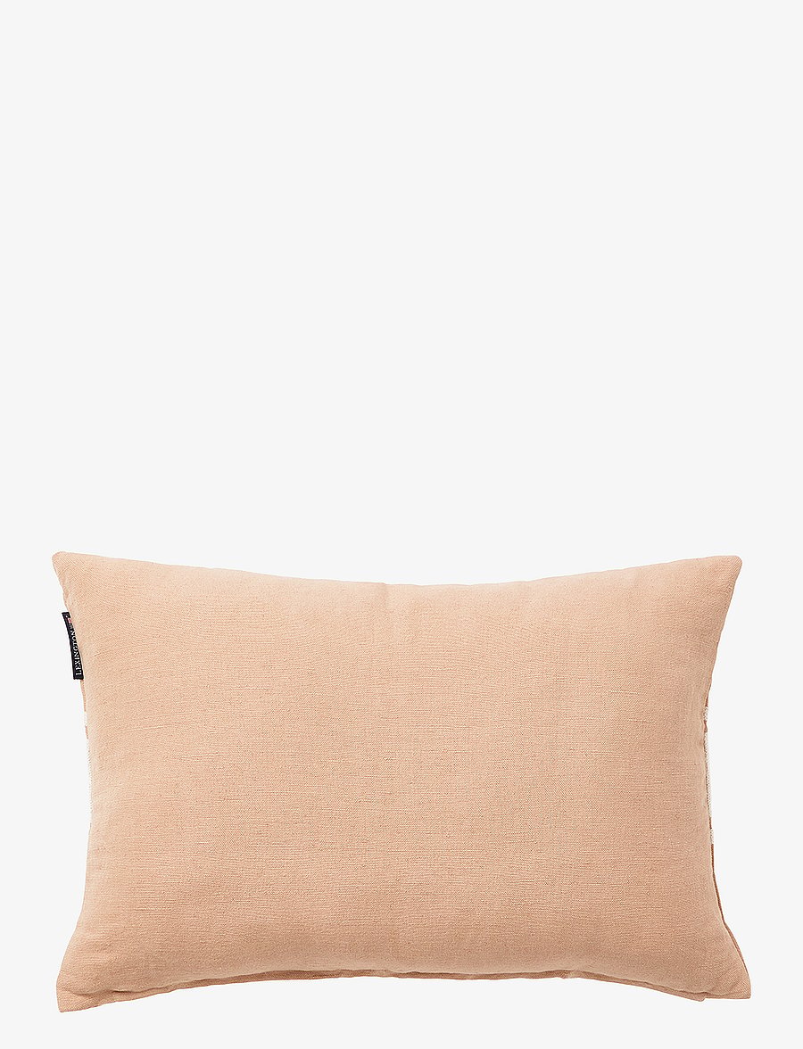 Lexington Home - Embroidery Center Striped Linen/Cott 60x40 Pillow - kissen - beige/off white - 1
