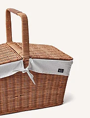 Lexington Home - Rattan Picnic Basket with Leather and Liner - natural - 4