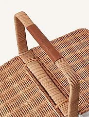 Lexington Home - Rattan Picnic Basket with Leather and Liner - natural - 6