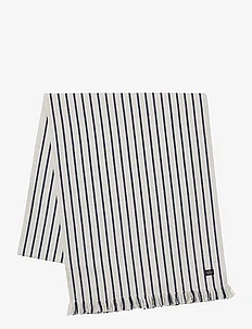 Striped Recycled Cotton Runner with Fringes, Lexington Home