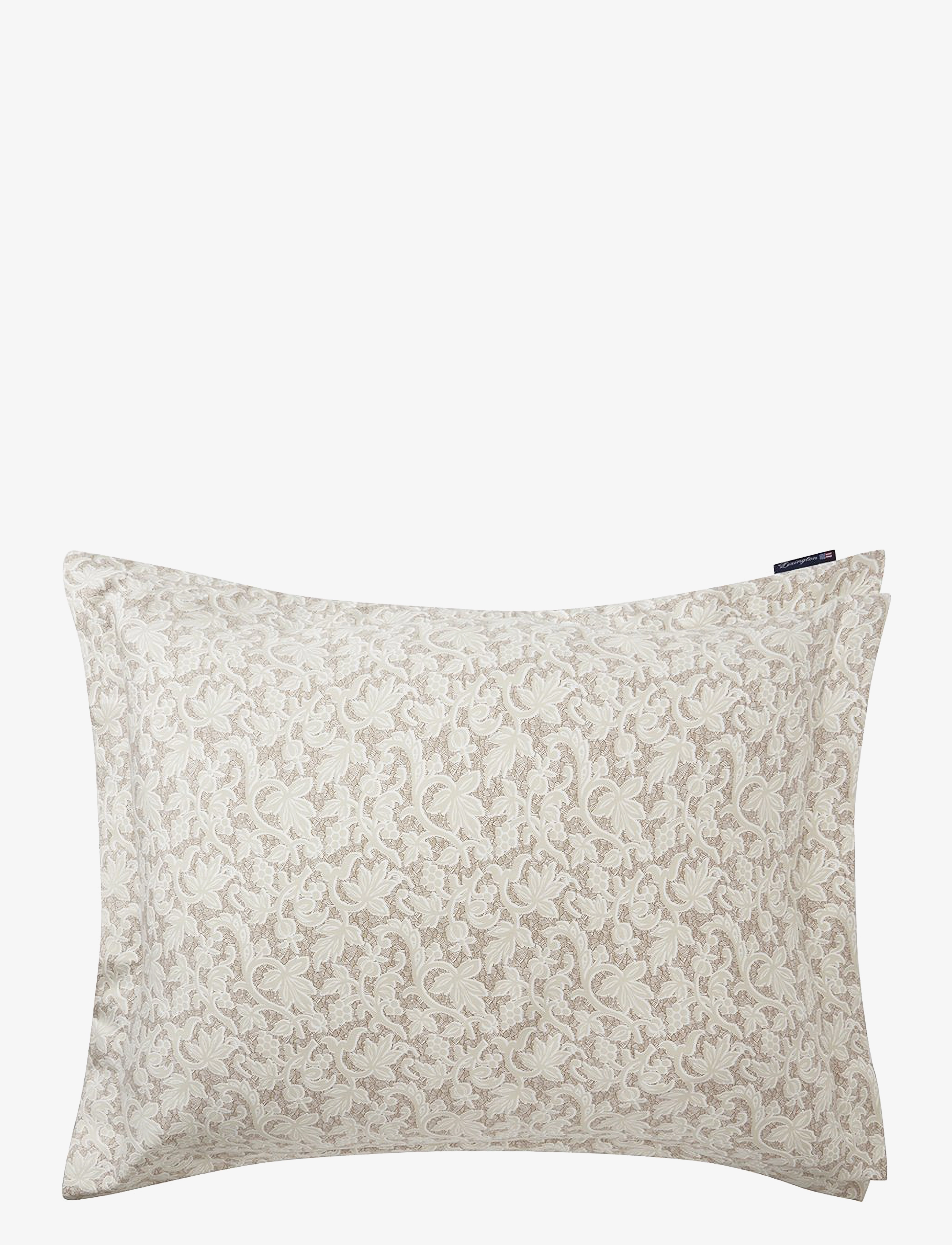Lexington Home Grapevine Printed Cotton Sateen Pillowcase - Lexington Home - BEIGE/WHITE / beige