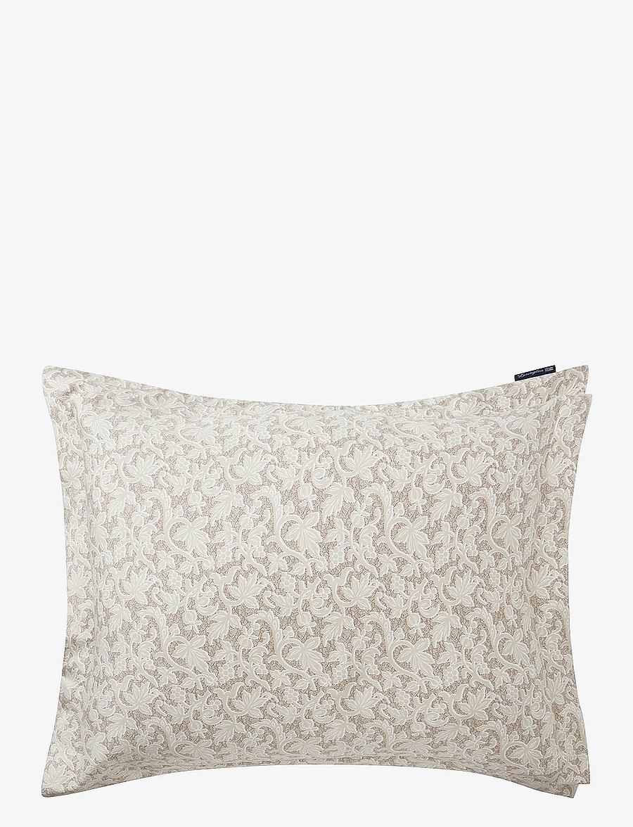 Lexington Home - Grapevine Printed Cotton Sateen Pillowcase - beige/white - 0