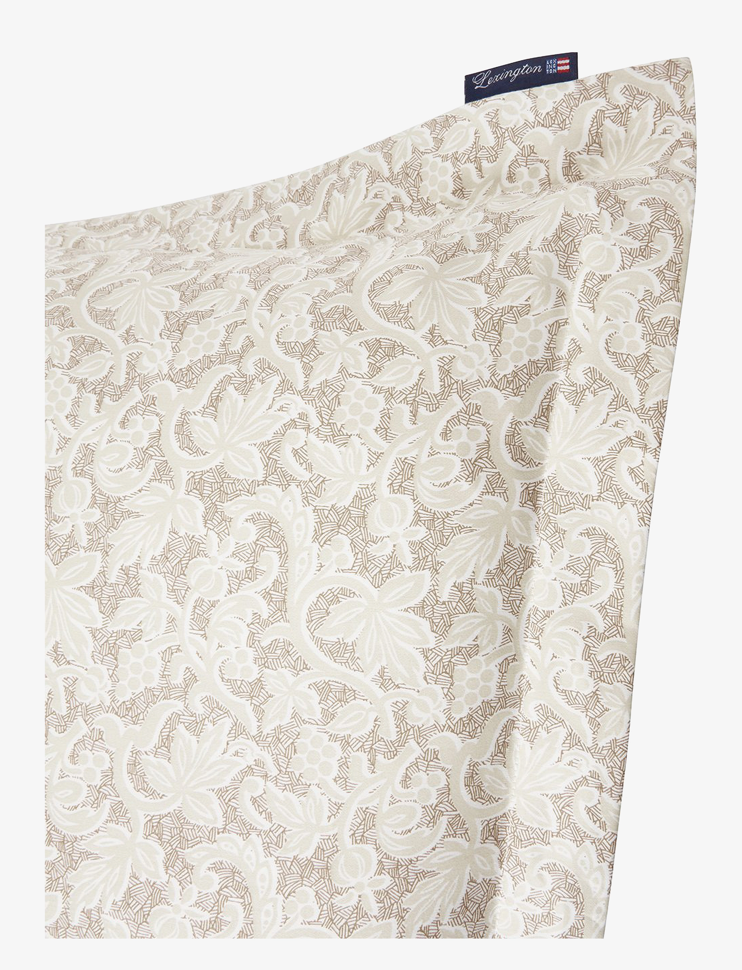 Lexington Home - Grapevine Printed Cotton Sateen Pillowcase - beige/white - 2
