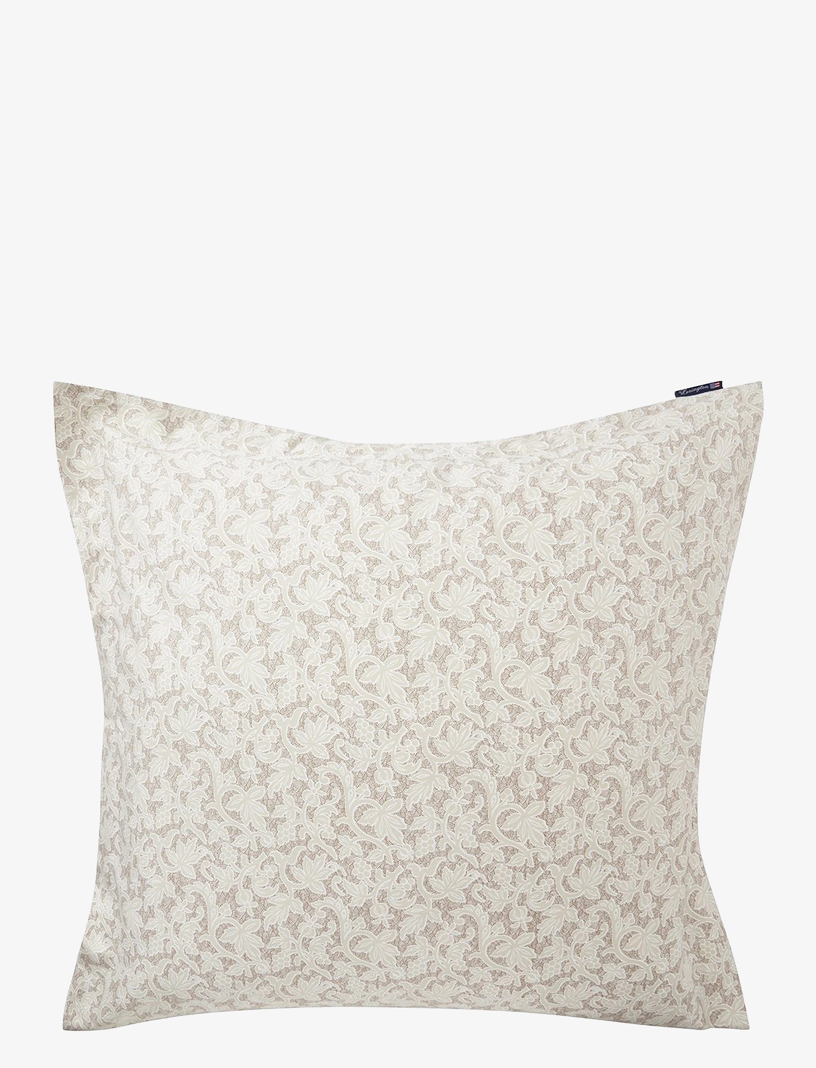Lexington Home - Grapevine Printed Cotton Sateen Pillowcase - beige/white - 3