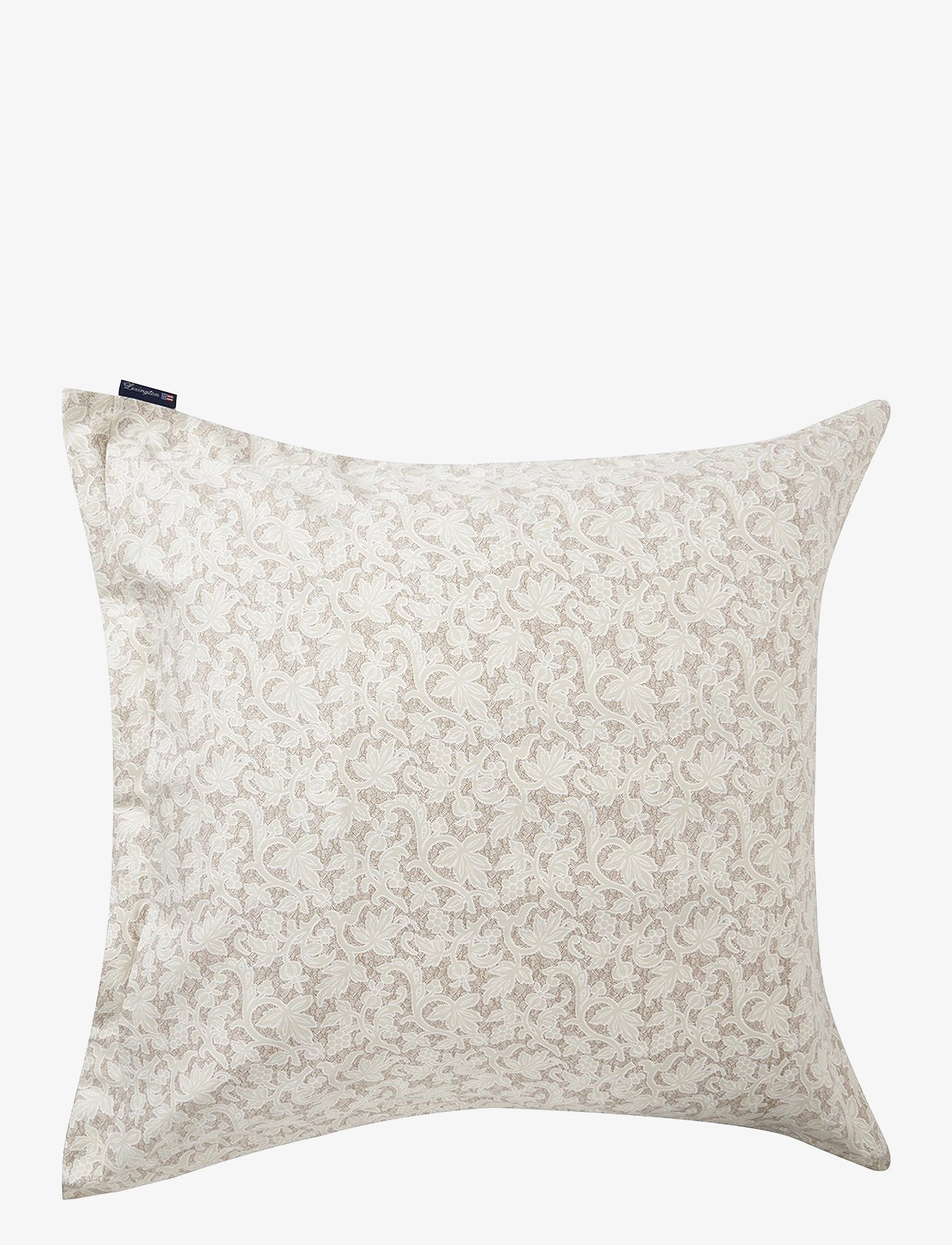 Lexington Home - Grapevine Printed Cotton Sateen Pillowcase - beige/white - 4