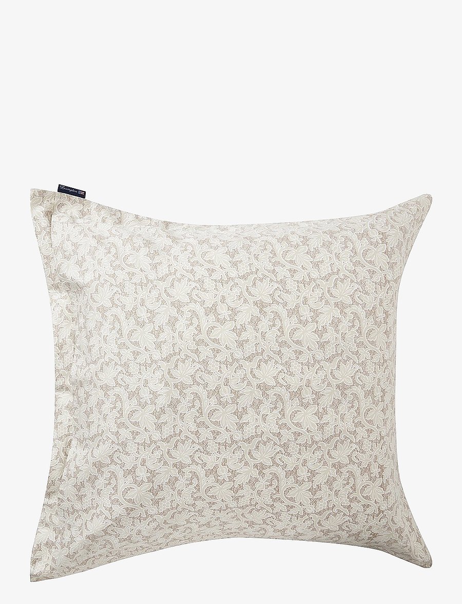 Lexington Home - Grapevine Printed Cotton Sateen Pillowcase - beige/white - 4