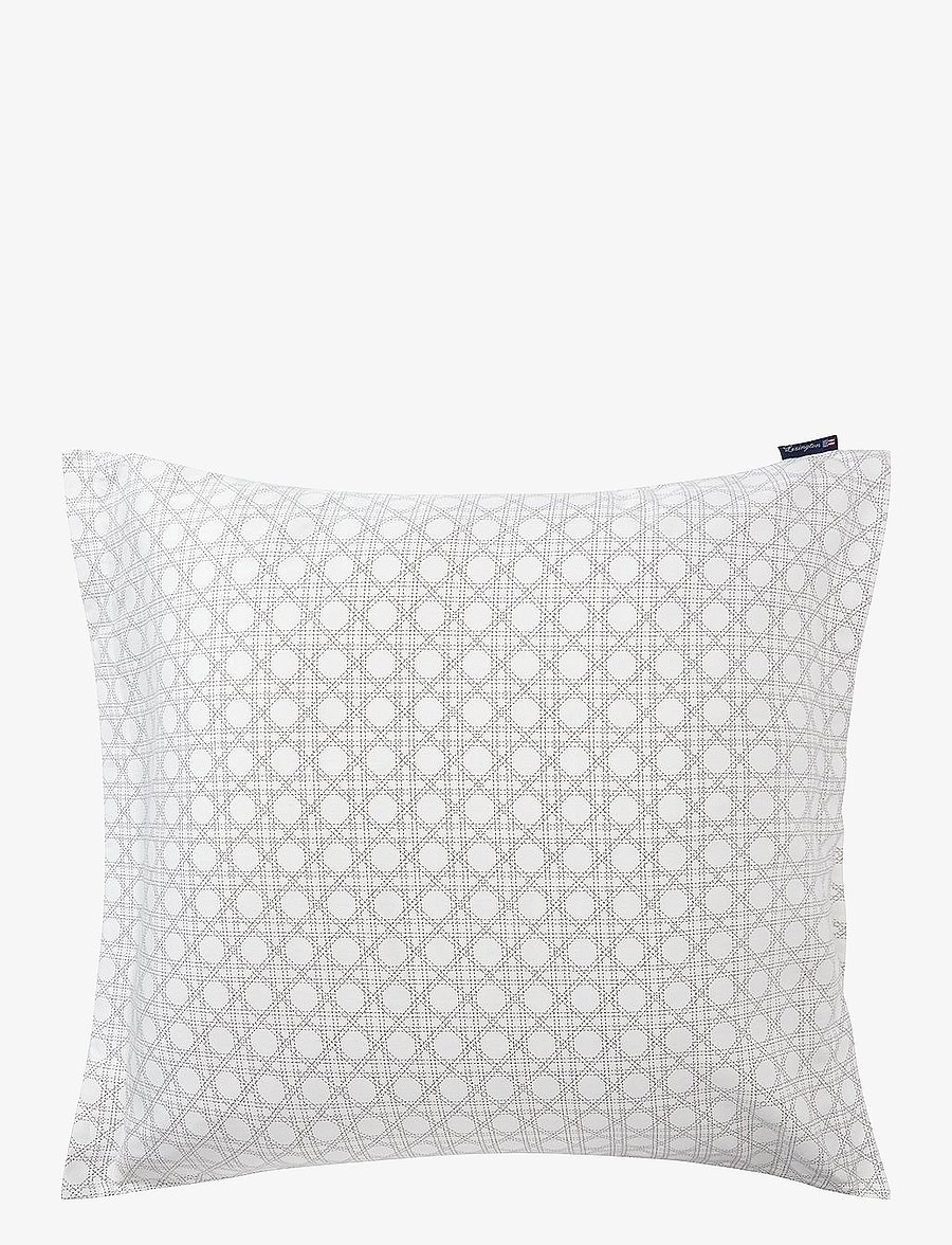 Lexington Home - Rattan Printed Cotton Sateen Pillowcase - kopfkissenbezüge - white/dk. gray - 3
