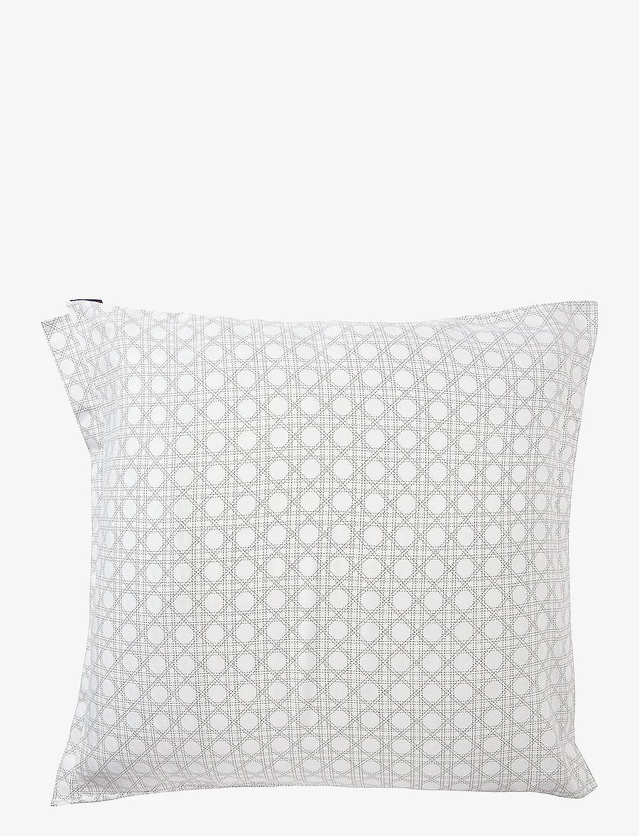 Lexington Home - Rattan Printed Cotton Sateen Pillowcase - kopfkissenbezüge - white/dk. gray - 4