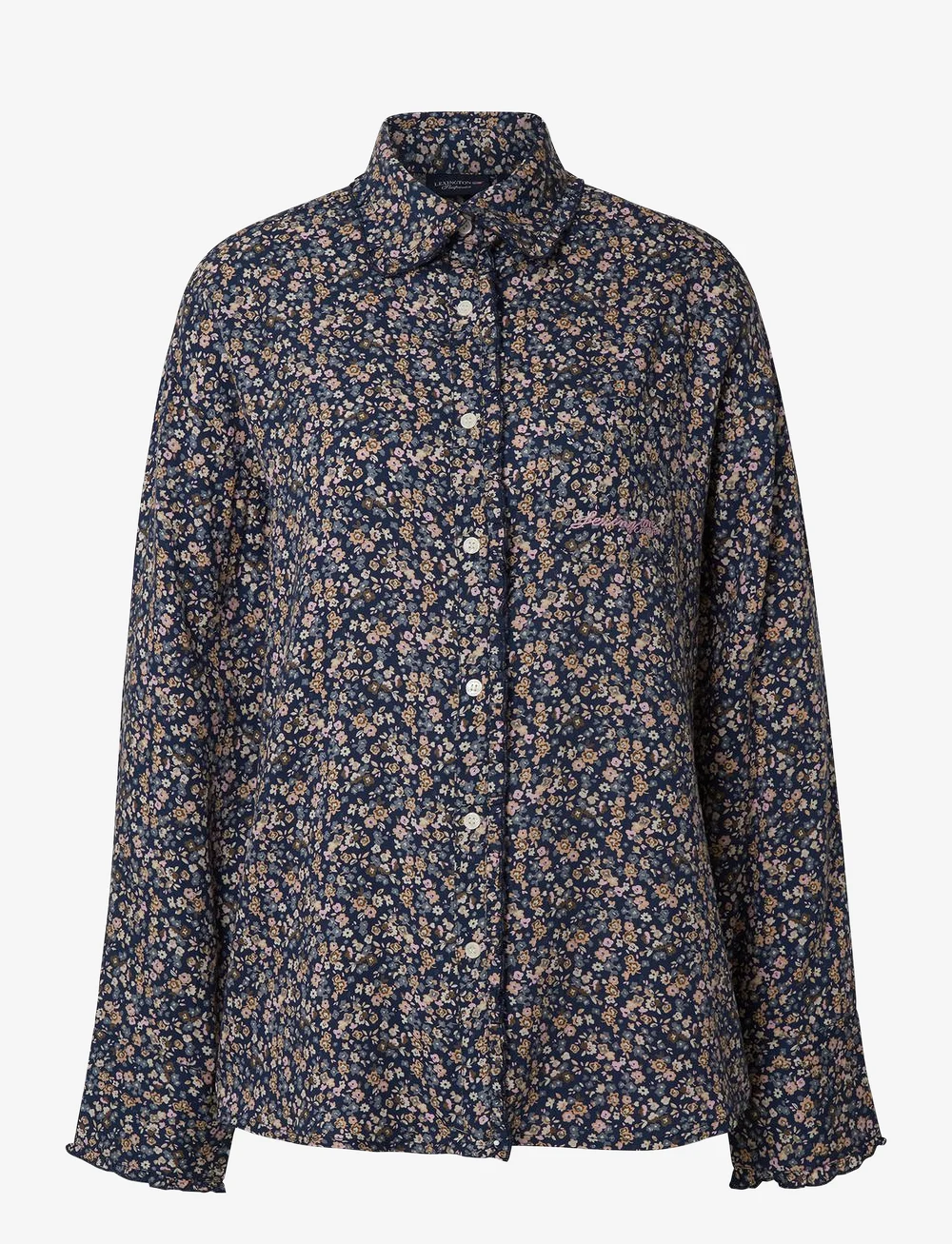 Lexington Home - Lori Lyocell Pajama Set - pyjamasets - blue flower print - 0