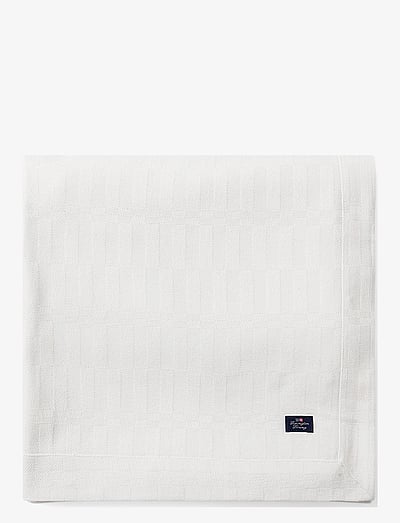 Lexington Home White Jacquard Cotton Tablecloth - Fødselsdagsgaver - WHITE / white