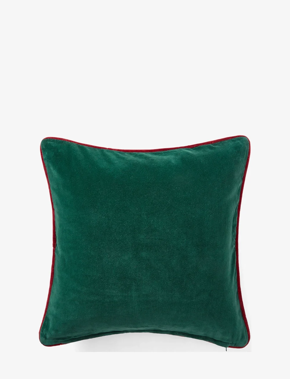 Lexington Home - The Merrier Organic Cotton Velvet Pillow Cover - kopfkissenbezüge - green/red - 1