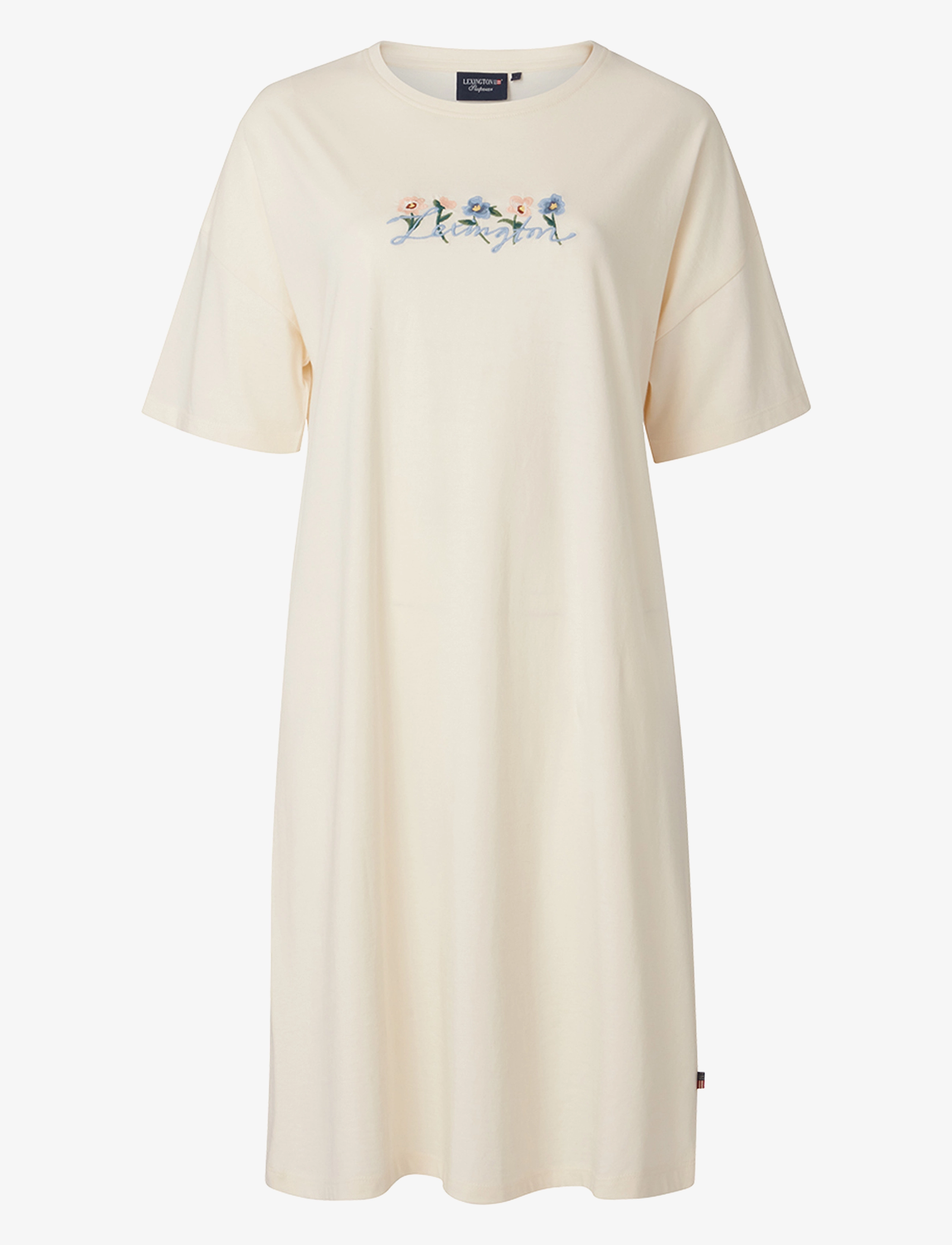 Lexington Home Molly Organic Cotton Modal Jersey Nightgown - Loungewear - OFF WHITE / beige