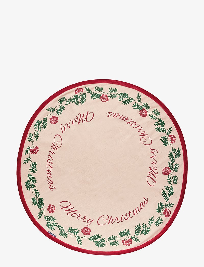 Lexington Home - Jute/Cotton Christmas Tree Mat (diam 110cm) - julegaver under 500kr - natural - 0