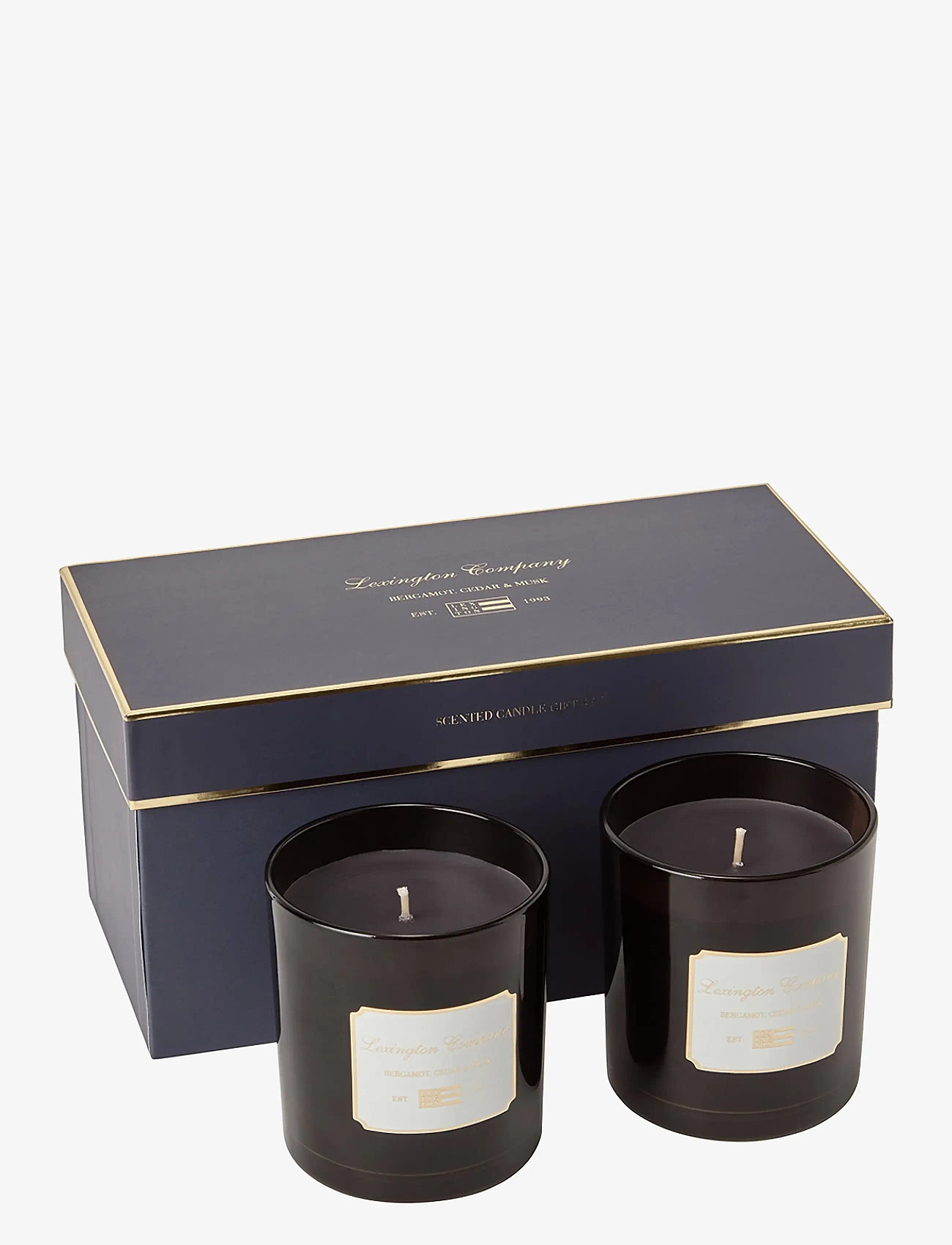 Lexington Home - Lexington Scented Candle Gift Set (set of 2) - dark brown - 2