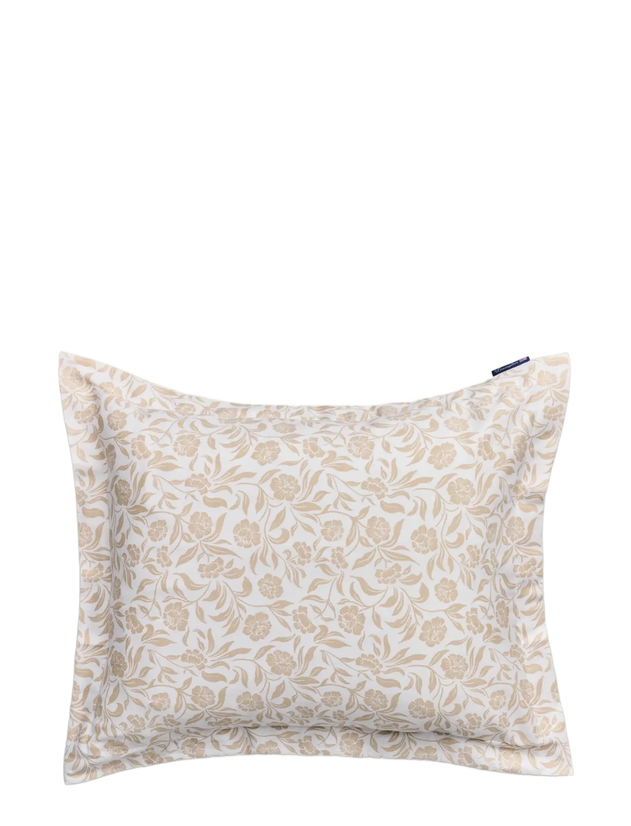 Lexington Home White/Beige Flowers Cotton Sateen Pillowcase - Nyheter - WHITE/BEIGE / beige