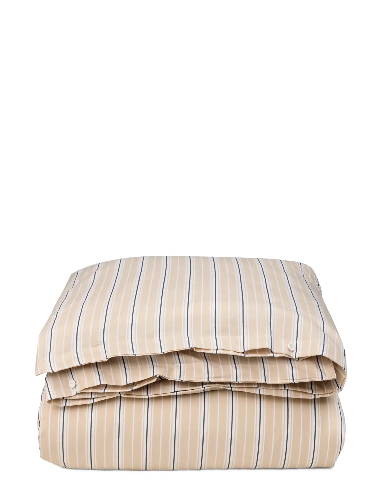 Lexington Home - Beige/White Striped Cotton Poplin Bed Set - beige/white - 1