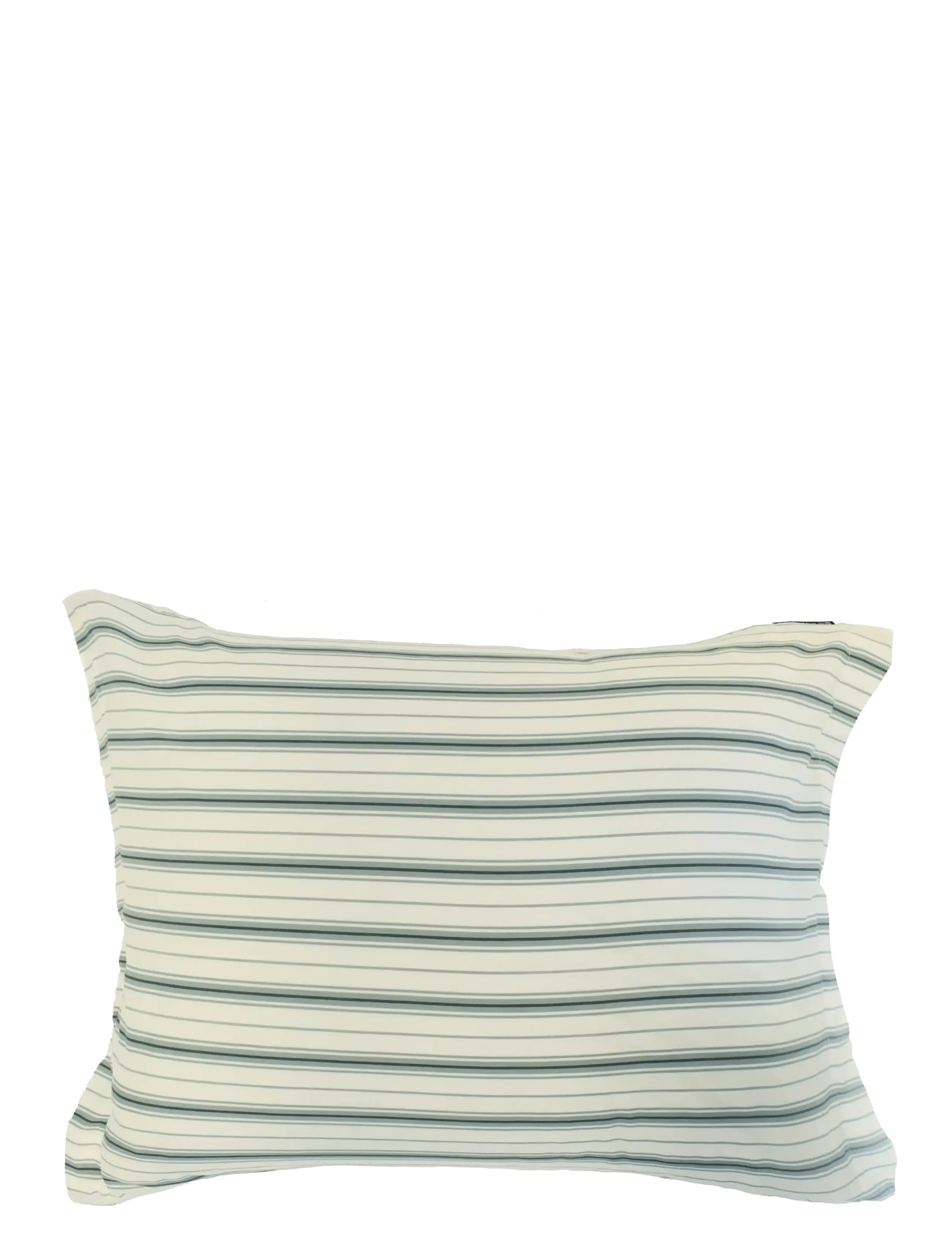 Lexington Home White/Eucalyptus Striped Cotton Poplin Bed Set - Tekstiler - WHITE/EUCALYPTUS / multi