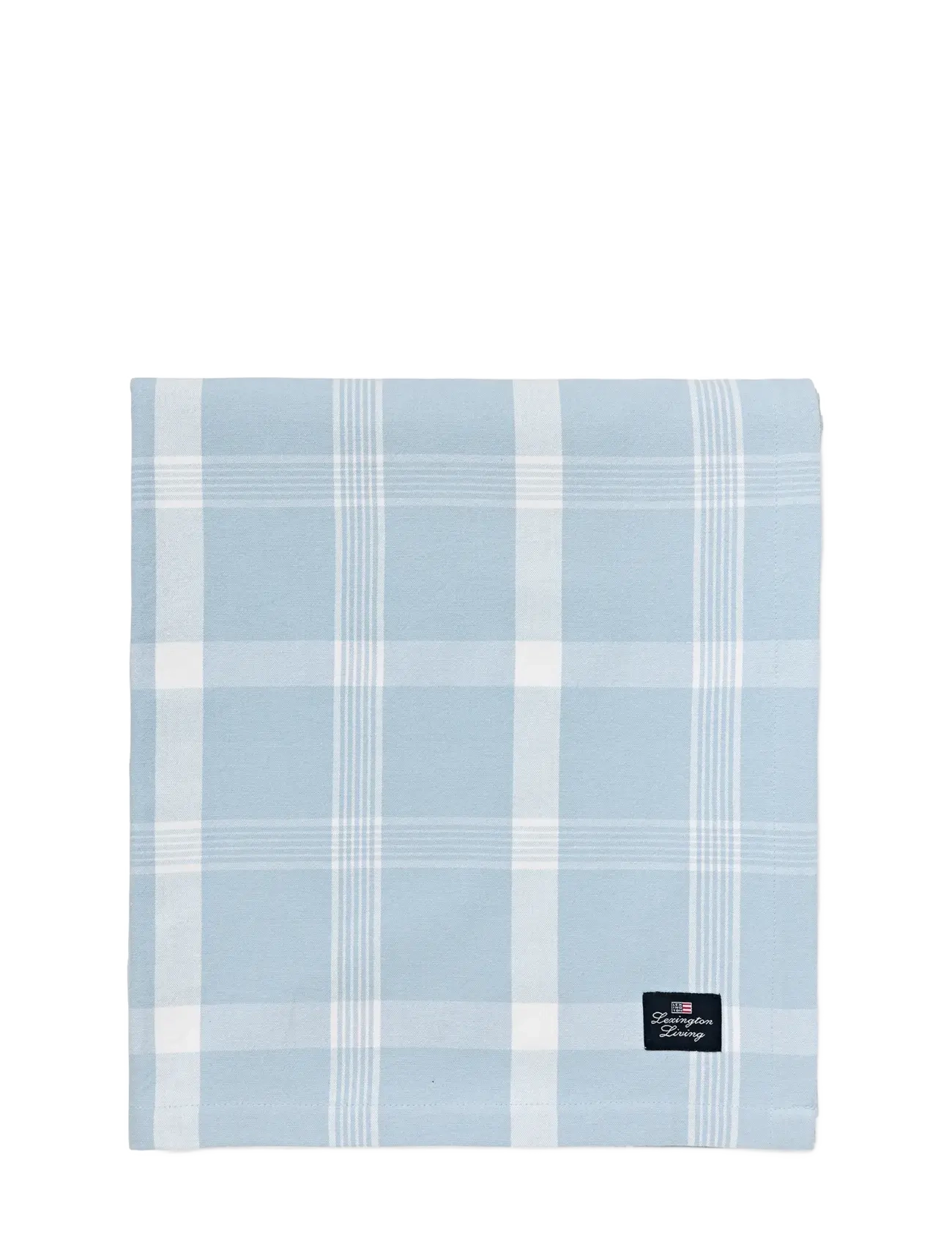 Lexington Home - Checked Recycled Cotton Oxford Napkin - blue/white - 2