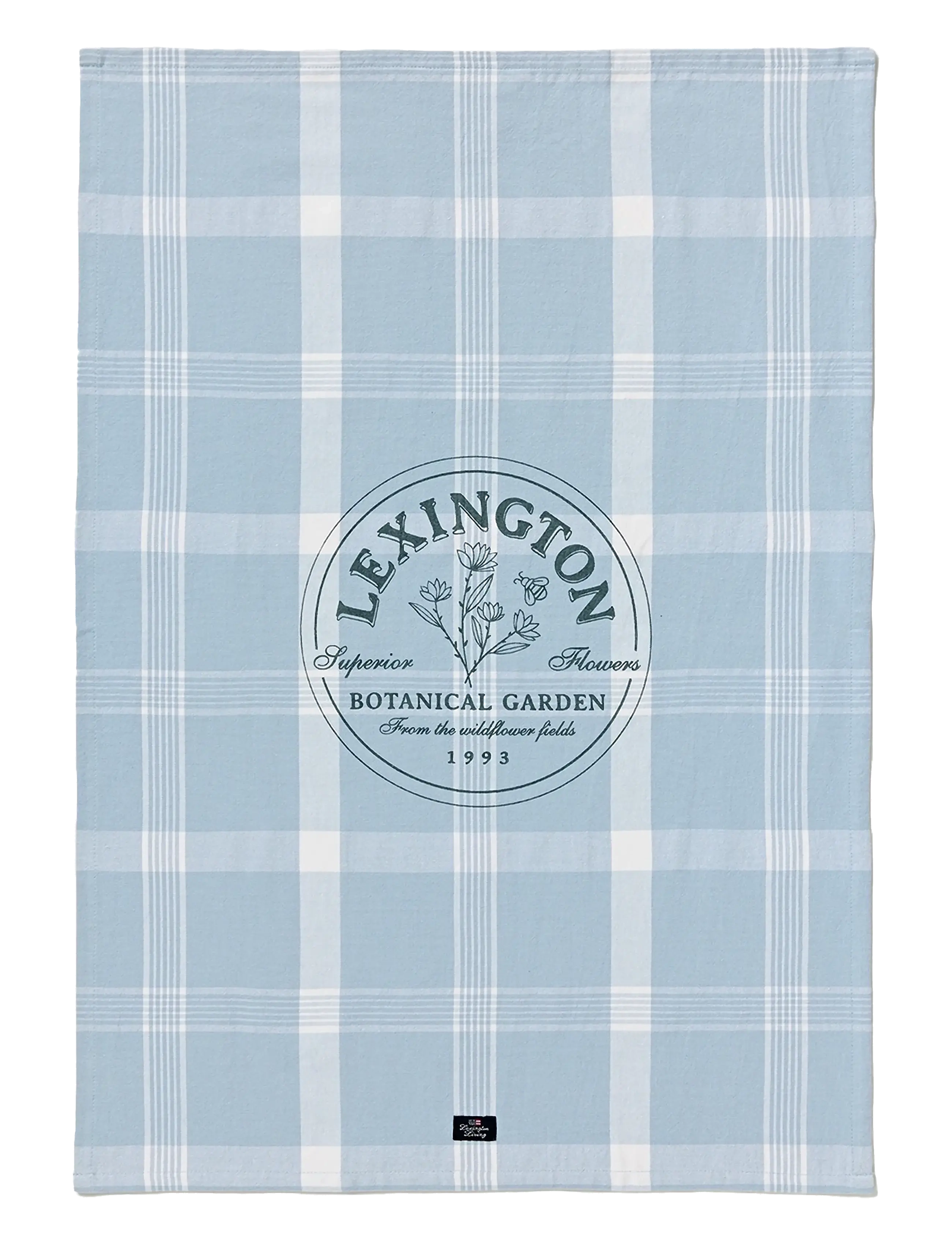 Lexington Home Botanical Checked Org Cotton Kitchen Towel - Küchentextilien - BLUE/WHITE / blue
