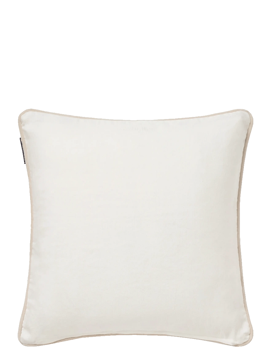 Lexington Home - Patchwork Organic Cotton Pillow Cover - kissenbezüge - white - 1