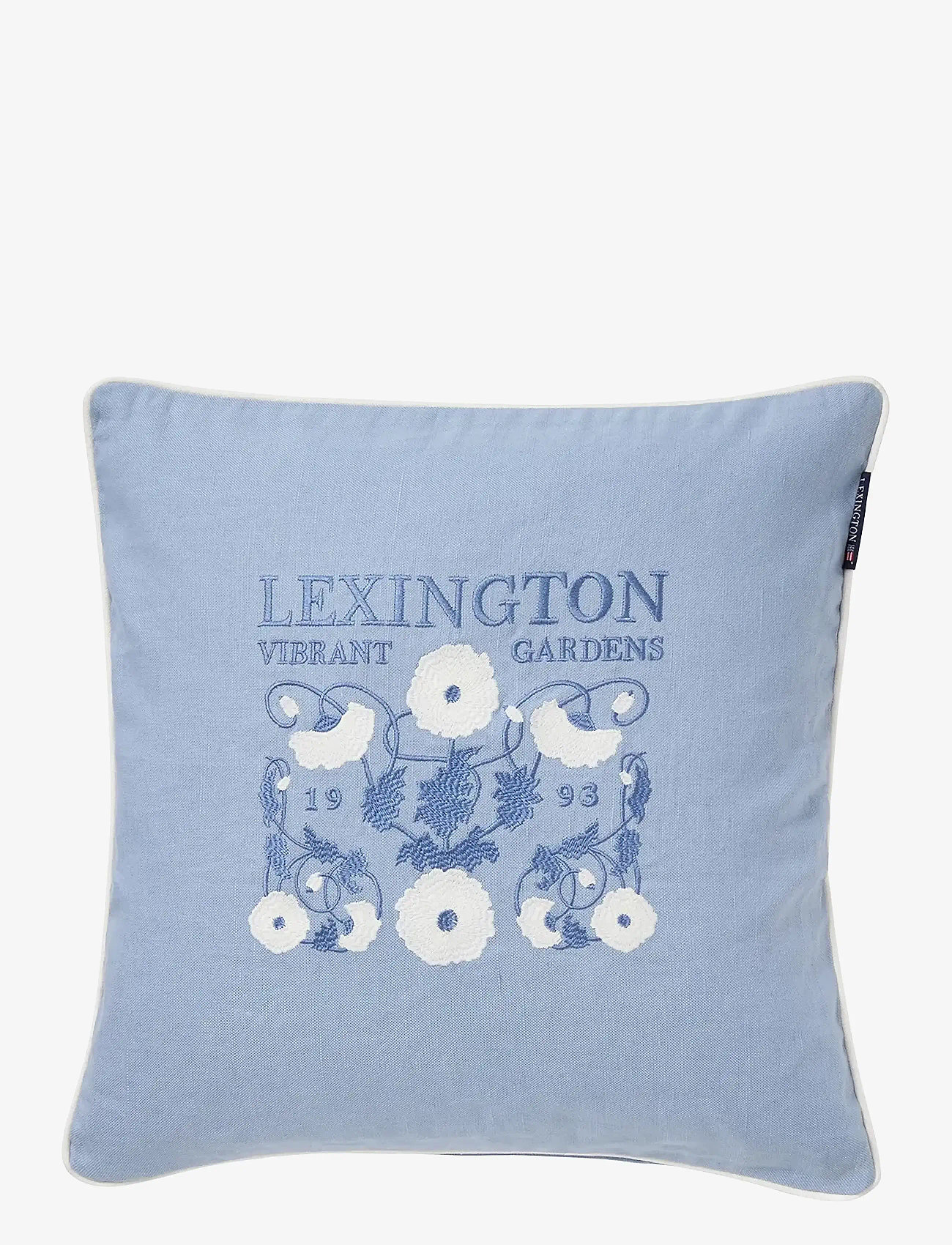 Lexington Home - Vibrant Gardens Linen/Cotton Pillow Cover - Örngott - blue/white - 0