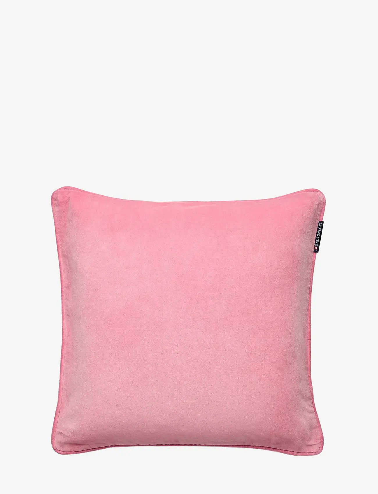 Lexington Home - Organic Cotton Velvet/Linen Pillow Cover - Örngott - pink/white - 0
