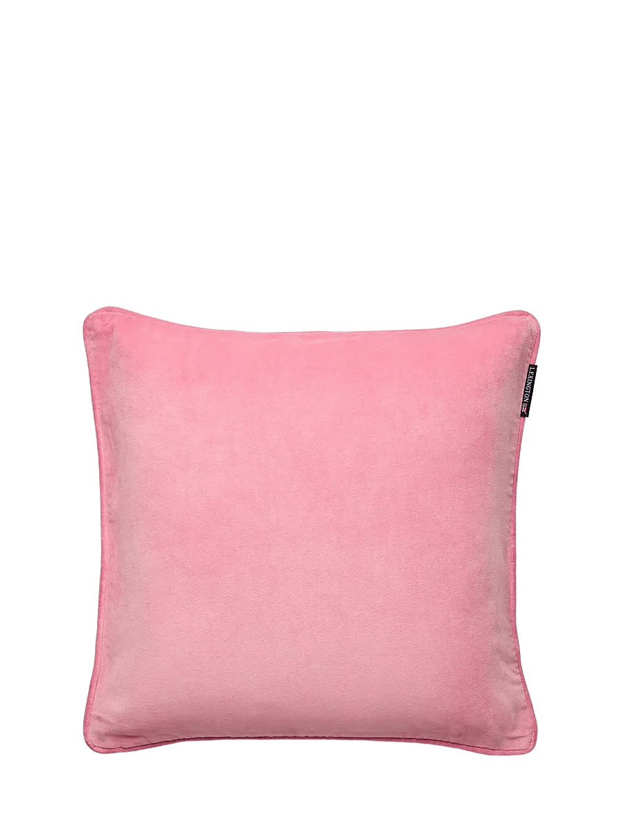 Lexington Home - Organic Cotton Velvet/Linen Pillow Cover - kissenbezüge - pink/white - 0
