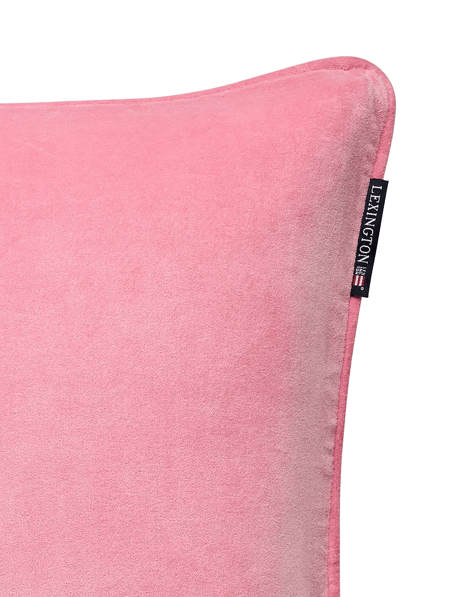 Lexington Home - Organic Cotton Velvet/Linen Pillow Cover - kissenbezüge - pink/white - 2