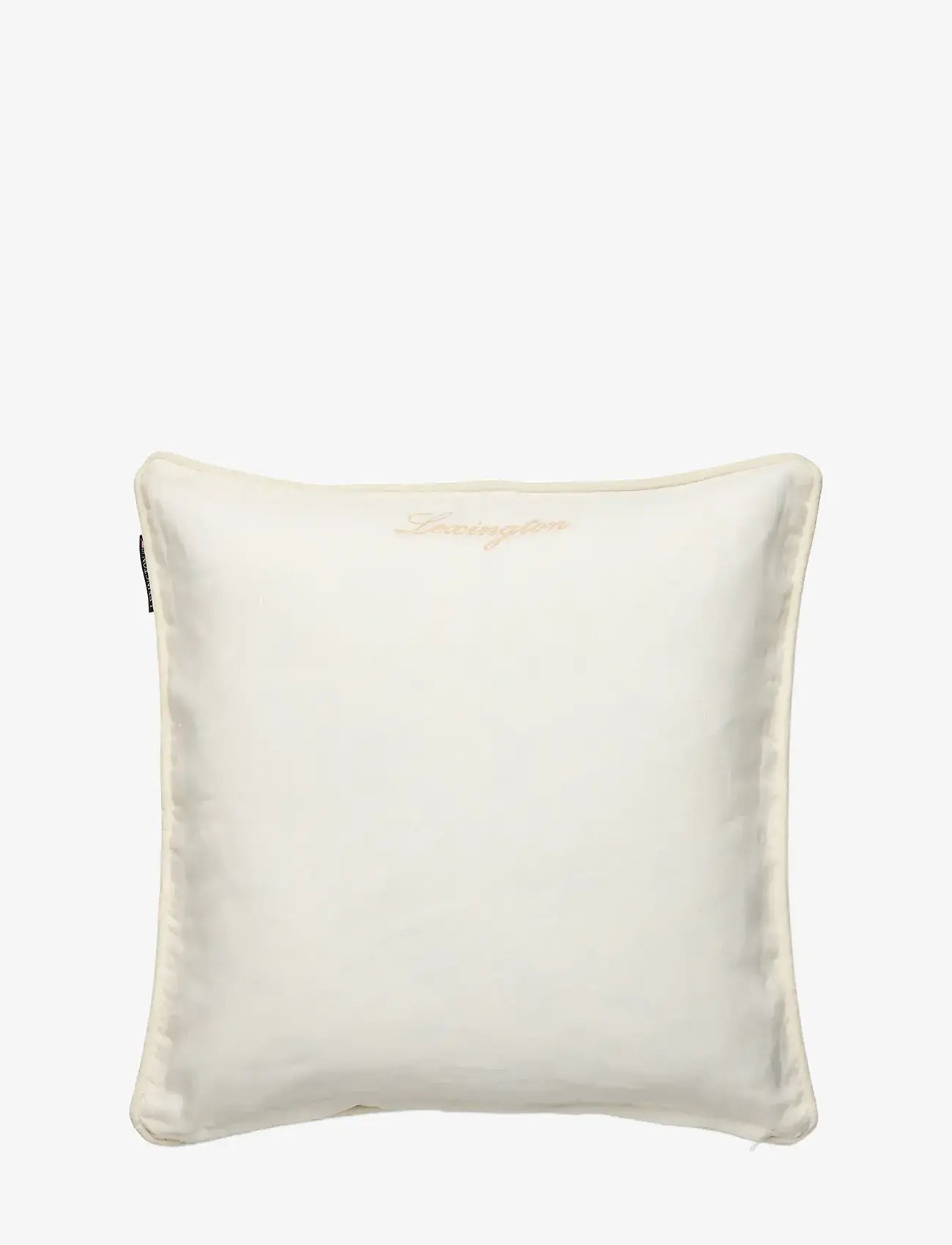 Lexington Home - Organic Cotton Velvet/Linen Pillow Cover - kopfkissenbezüge - white - 1