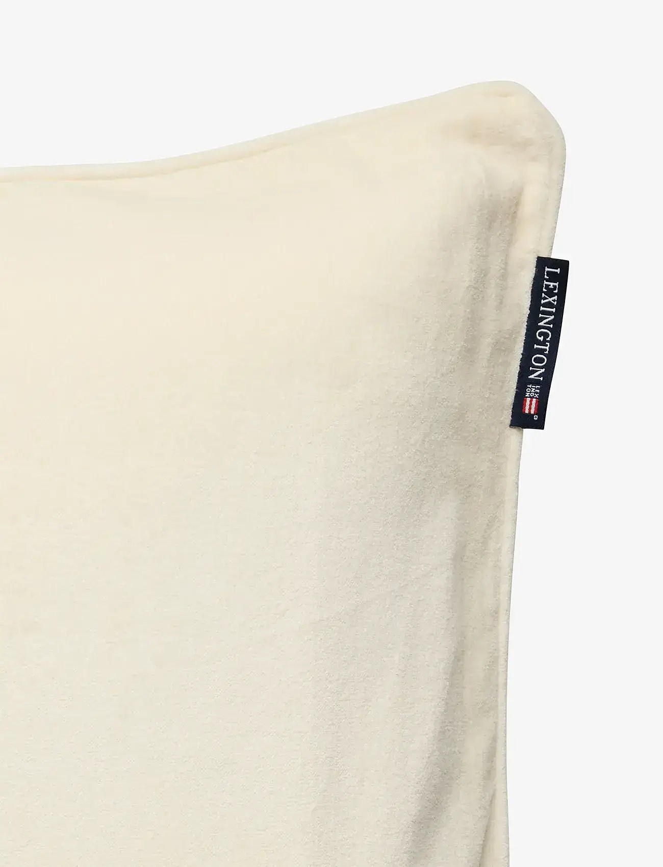 Lexington Home - Organic Cotton Velvet/Linen Pillow Cover - kopfkissenbezüge - white - 2
