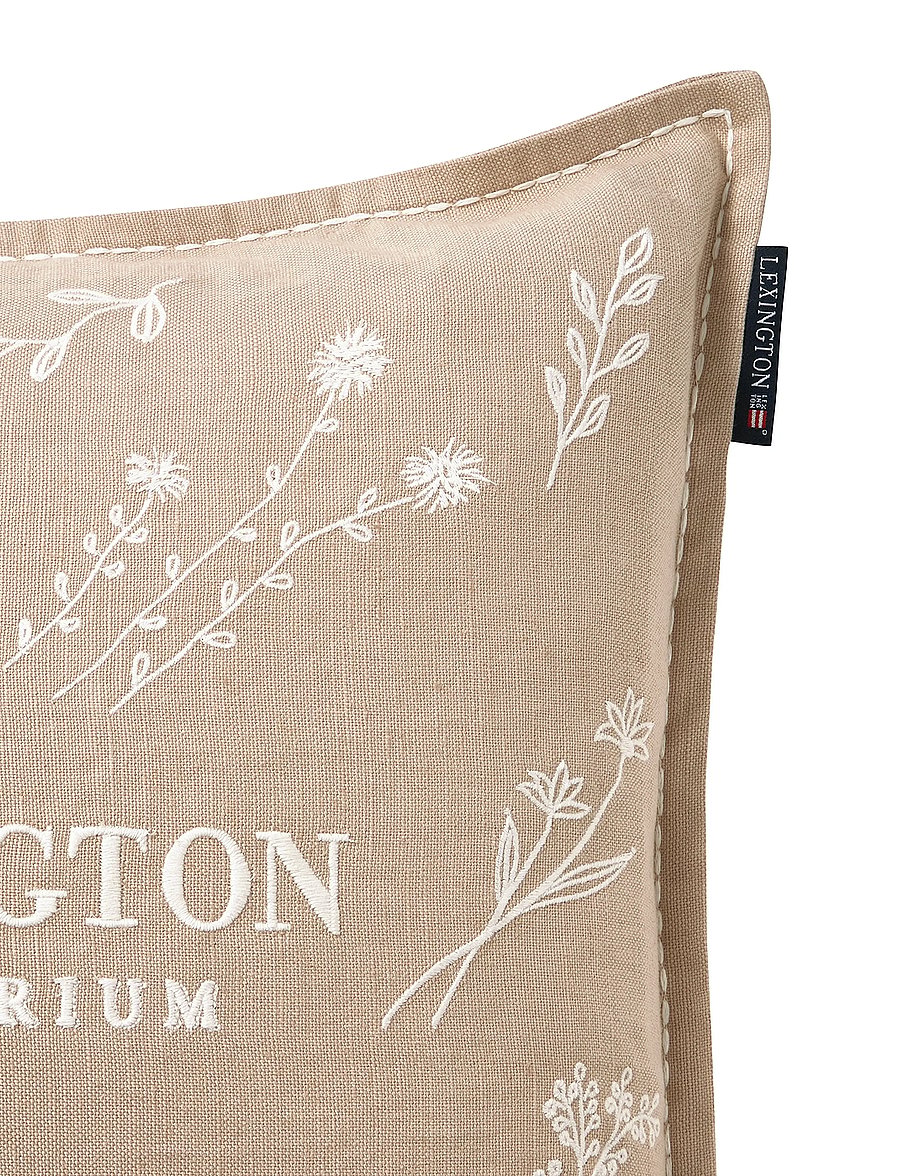 Lexington Home - Herbarium Linen/Cotton Pillow Cover - padjakatted - beige/white - 3