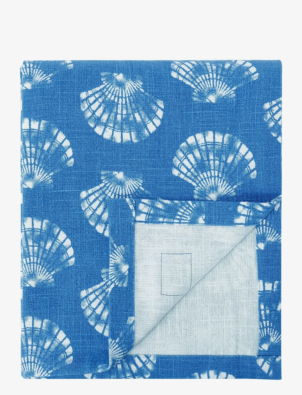 Lexington Home - Shell Printed Organic Cotton Tablecloth - nach preis einkaufen - blue/white - 1