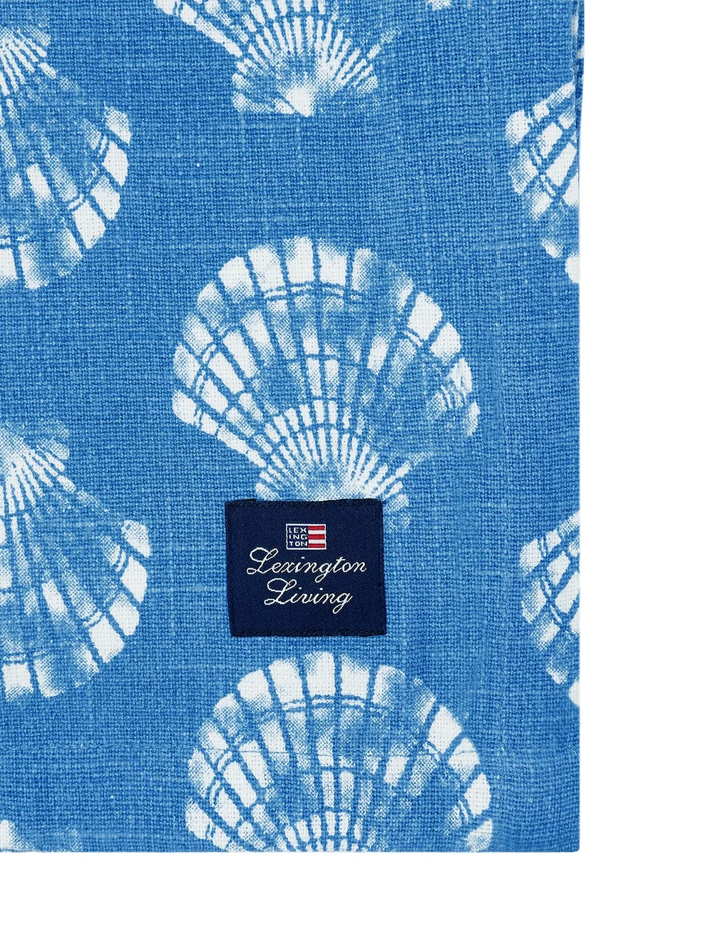 Lexington Home - Shell Printed Organic Cotton Tablecloth - nach preis einkaufen - blue/white - 2