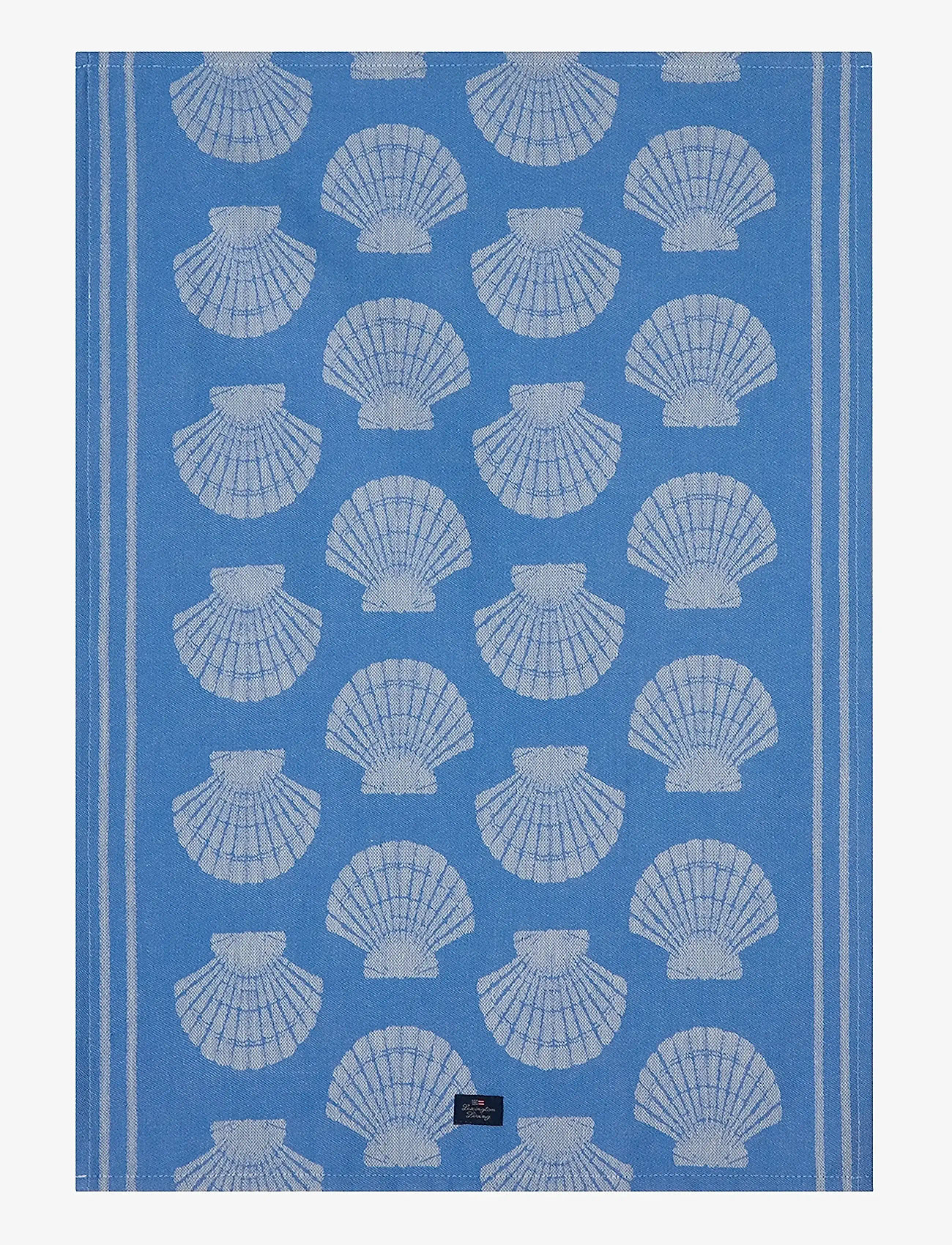 Lexington Home Shell Jacquard Org Cotton Kitchen Towel
