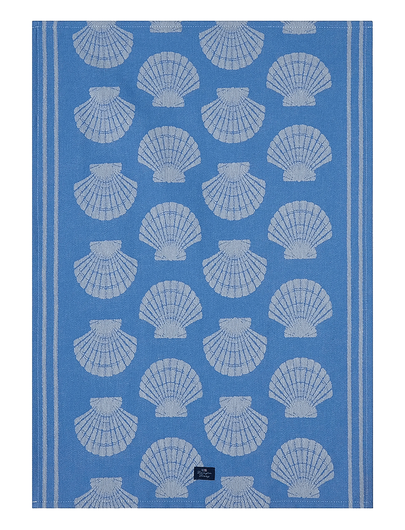 Lexington Home Shell Jacquard Org Cotton Kitchen Towel