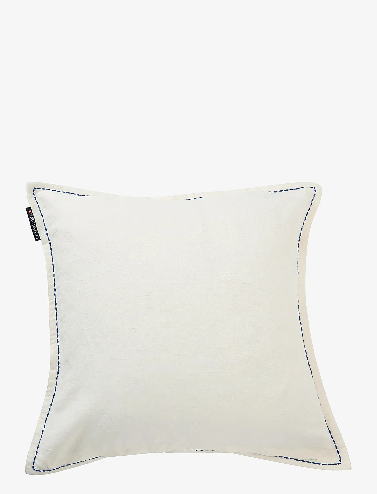 Lexington Home - Summer Print/Embroidered Linen/Cotton Pillow Cover - köp efter pris - apricot/white - 1