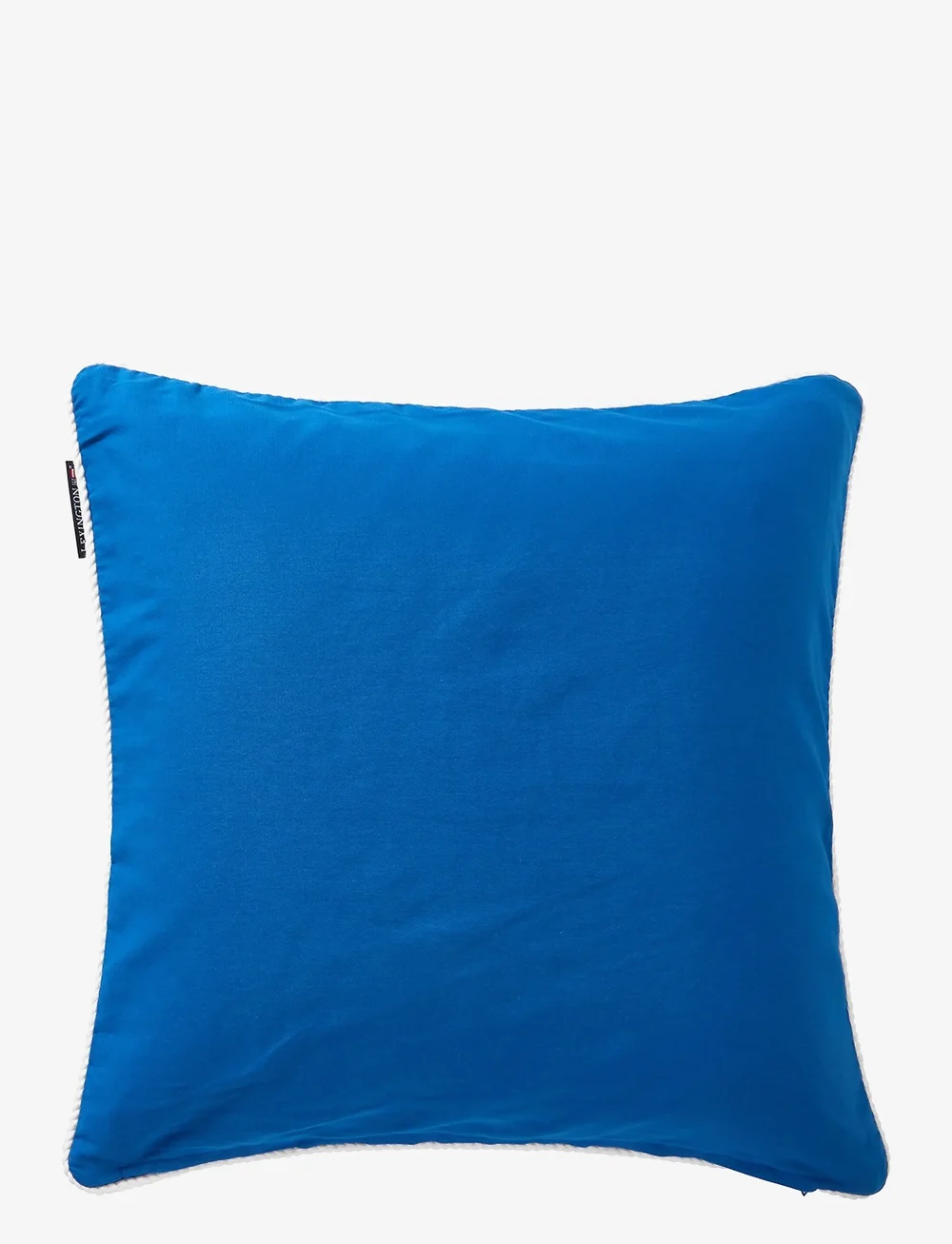 Lexington Home - Logo Organic cotton Twill Pillow Cover - pudebetræk - sea blue/white - 1